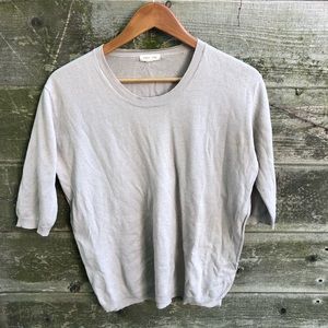 Anthropologie Silence and Noise 3/4 sleeve top
